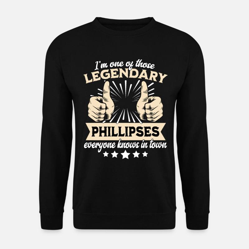 Legendary Phillips Legend - Unisex Sweatshirt - black