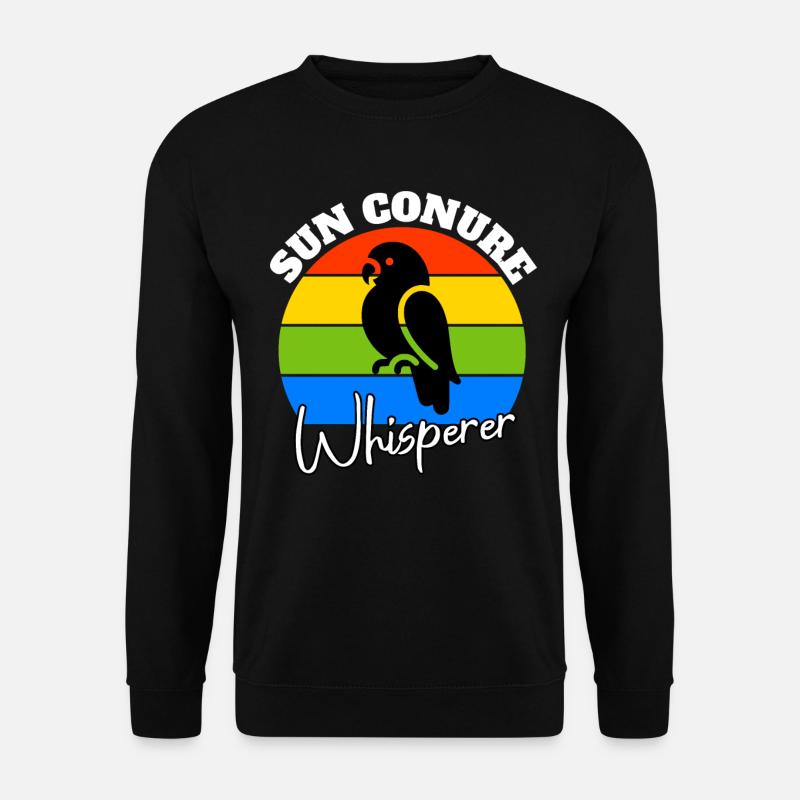 Sonnensittich Flüsterer - Unisex Pullover - Schwarz