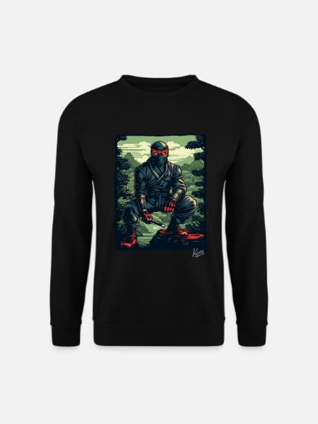 Black Nature Ninja - Unisex Sweatshirt - black