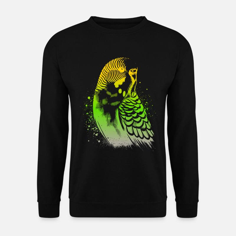 Budgerigar - Unisex Sweatshirt - black