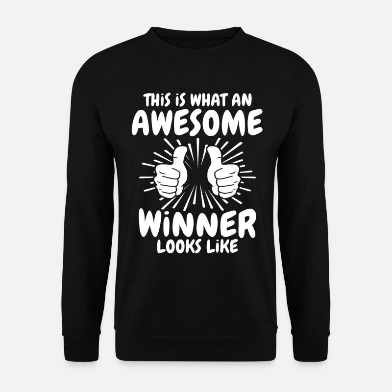 Gewinner - Unisex Pullover - Schwarz