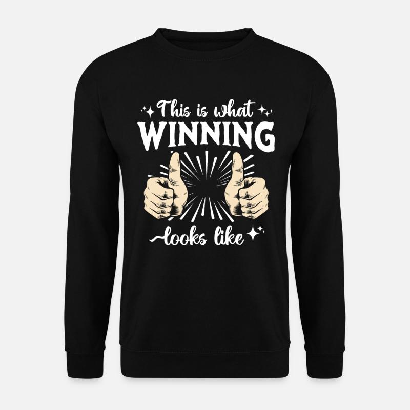 Legendärer Gewinner - Unisex Pullover - Schwarz
