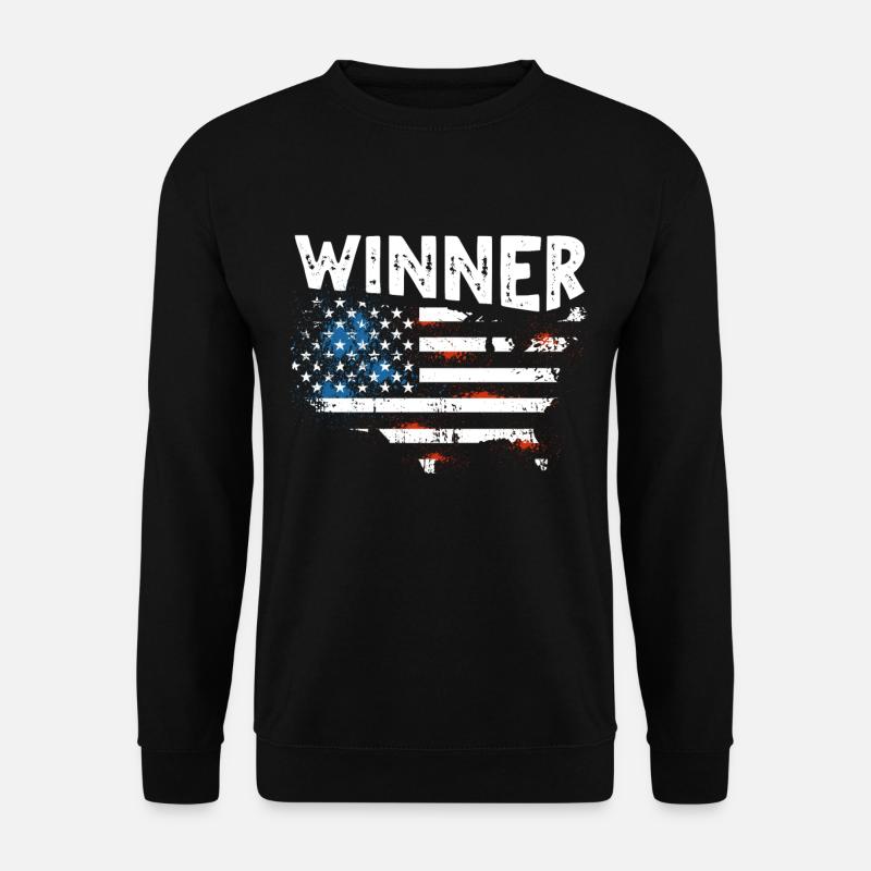 Gewinner US Winner - Unisex Sweatshirt - black