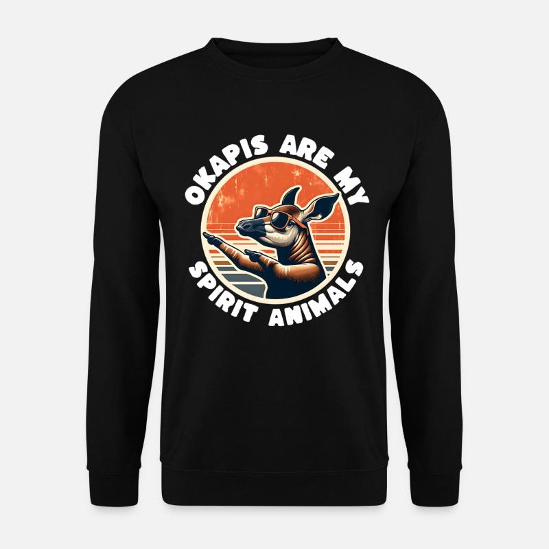 Okapi - Sweat-shirt Unisexe - noir