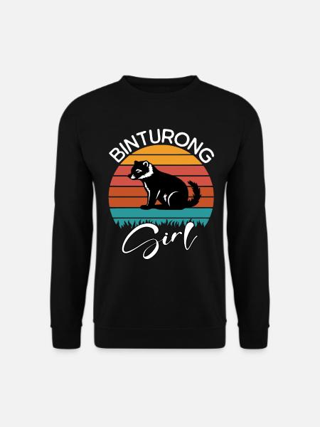 Binturong Girl - Unisex Sweatshirt - black