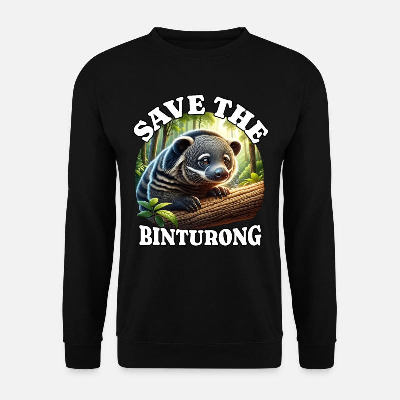 Save Marderbär - Unisex Sweatshirt - black