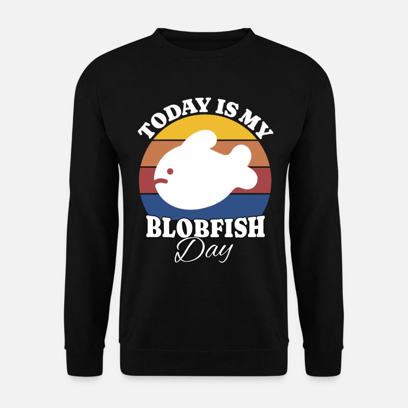 Blobfisch Blobfish - Unisex Sweatshirt - black