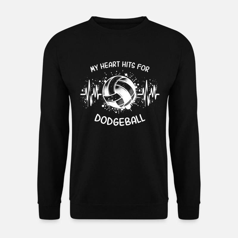 Dodgeball EKG - Unisex Pullover - Schwarz