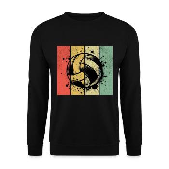Dodgeball - Unisex Pullover - Schwarz - Vorne - Alina (178cm) & Michal (187cm)