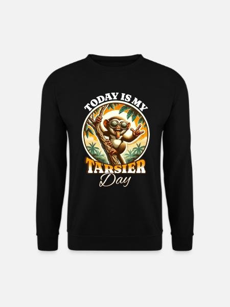 Koboldmaki Tarsier - Unisex Sweatshirt - black