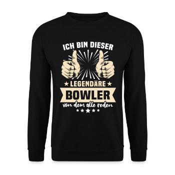 Dictons de melon - Sweat-shirt Unisexe - noir - Devant - Alina (178cm) & Michal (187cm)