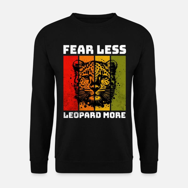 Amur Leopard Amurleopard - Unisex Sweatshirt - black
