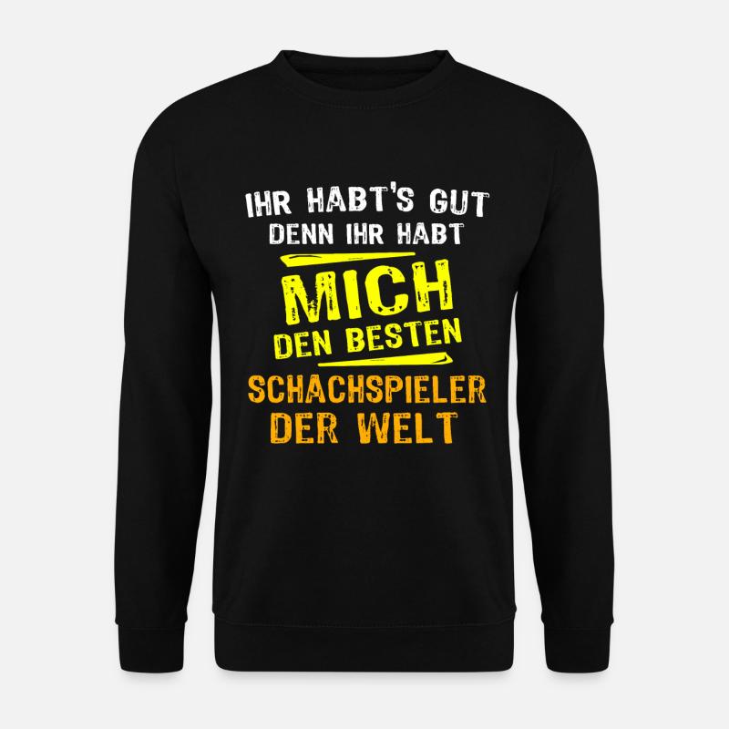 Chess Player Gift - Unisex Sweatshirt - black