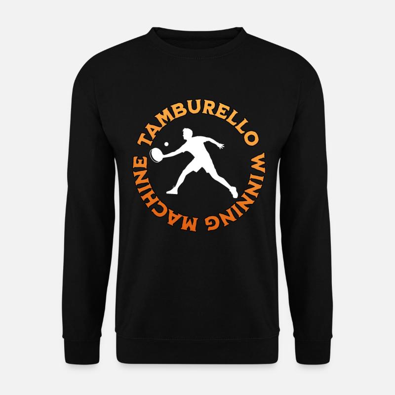 Tamburello Gewinner - Unisex Pullover - Schwarz