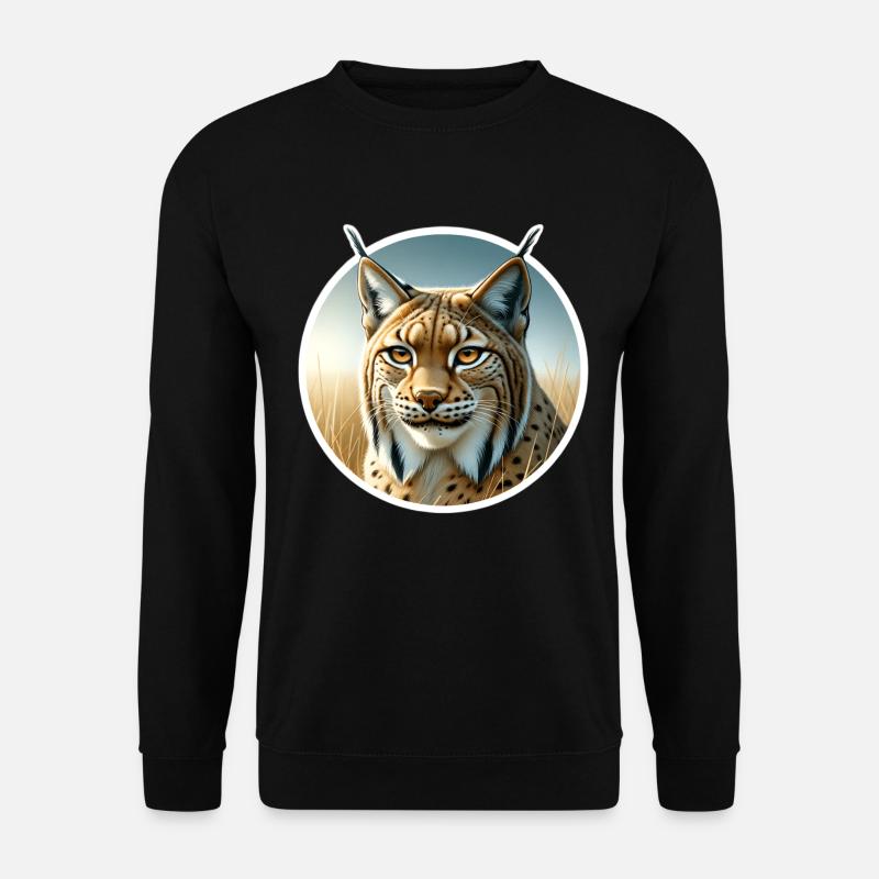 Iberian lynx - Unisex Sweatshirt - black