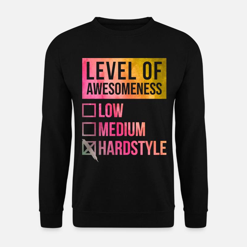 hardstyle - Unisex sweater - sort