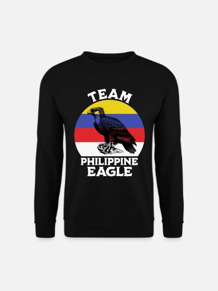 Monkey Eagle Sayings - Unisex Sweatshirt - black