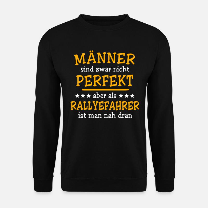 Rally driver rally driving - Unisex Sweatshirt - black