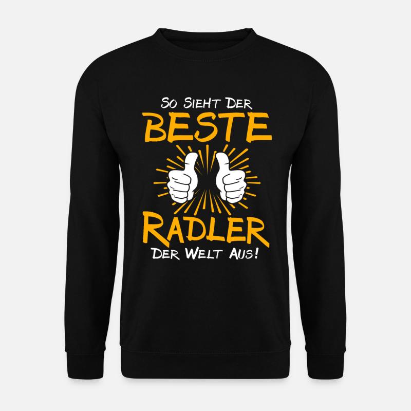 Radler Geschenkidee - Unisex Pullover - Schwarz