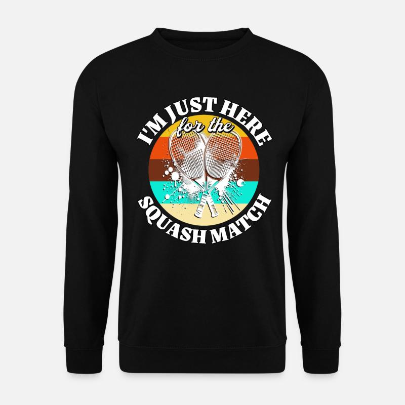 Drôle de dicton de courge - Sweat-shirt Unisexe - noir