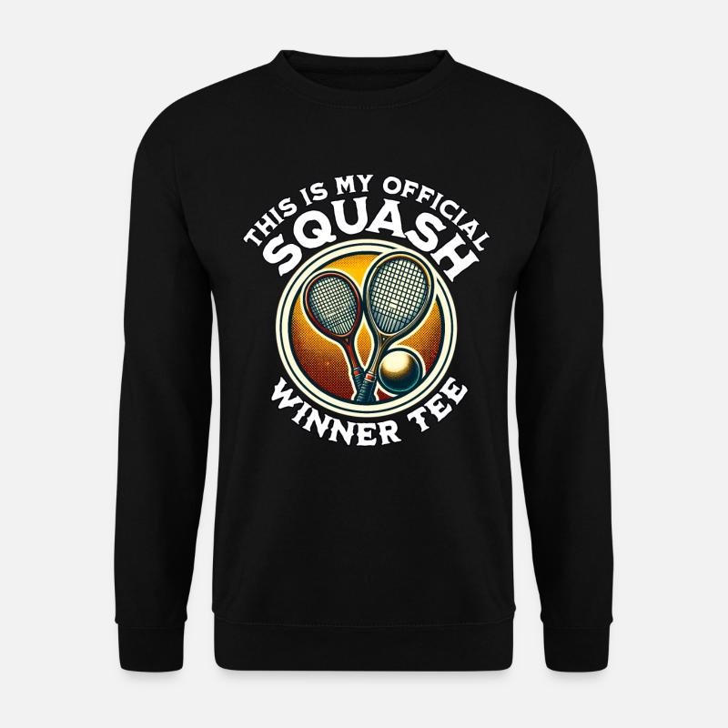 Squash Player - Unisex Sweatshirt - black
