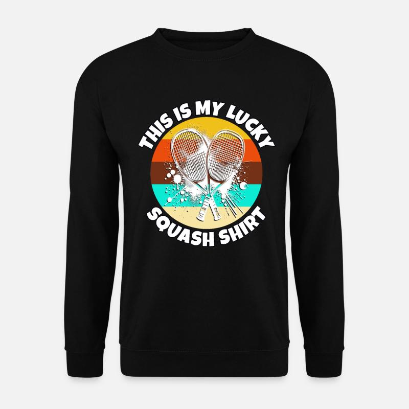 Squash - Unisex Pullover - Schwarz