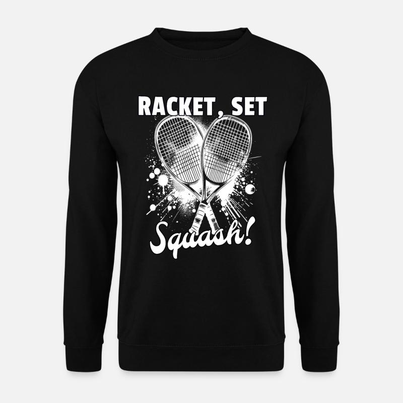 Squash Legende Männer - Unisex Pullover - Schwarz