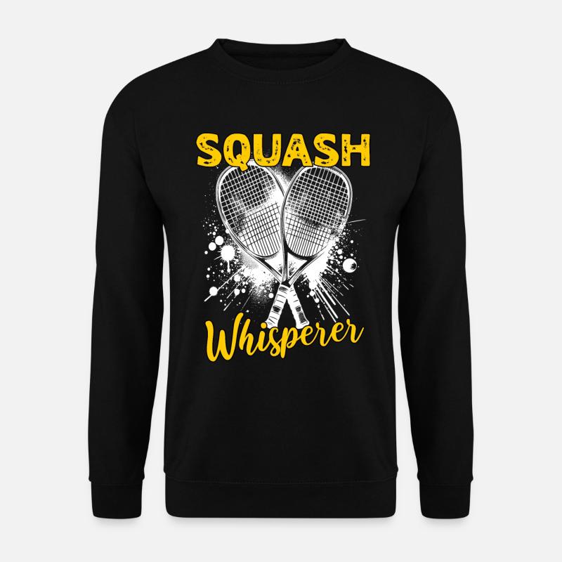 Squash Sayings - Unisex Sweatshirt - black