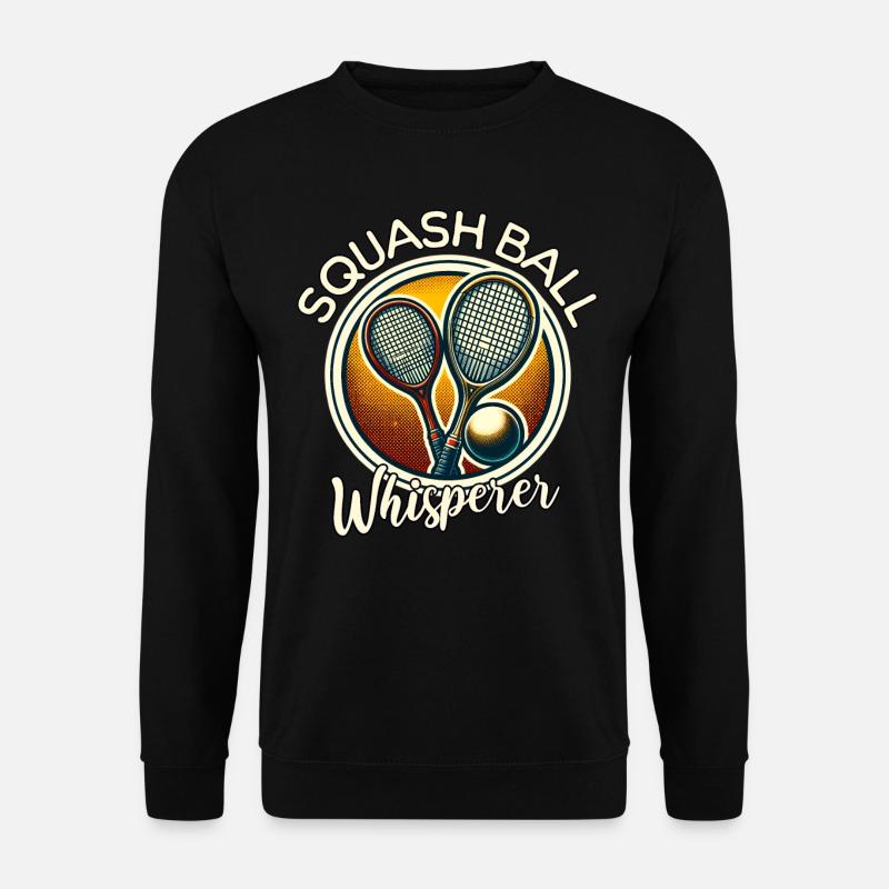 Squash Whisperer - Unisex Sweatshirt - black