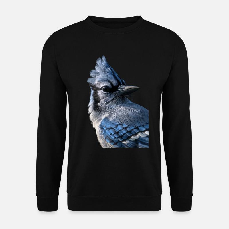 Blue jay - Unisex Sweatshirt - black