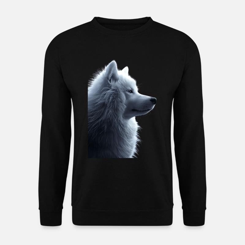 Samojede - Unisex Pullover - Schwarz