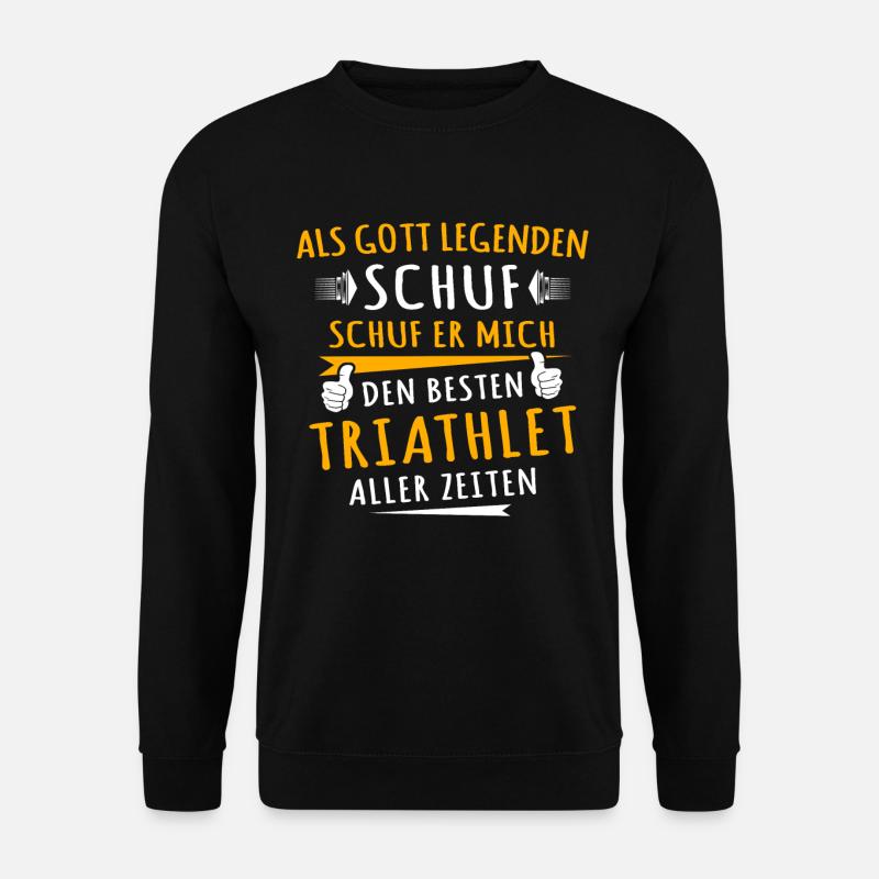 Triathlet - Unisex Pullover - Schwarz