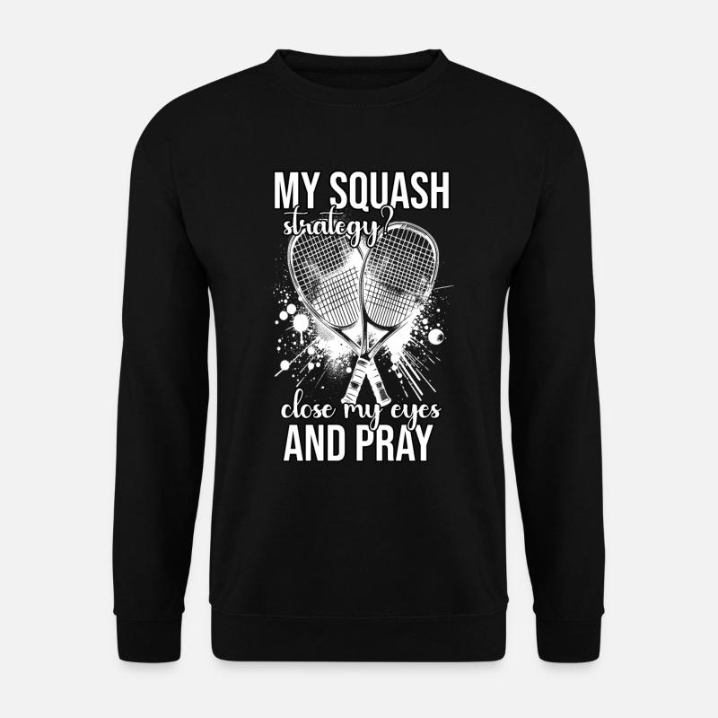 Funny Squash Saying - Unisex Sweatshirt - black