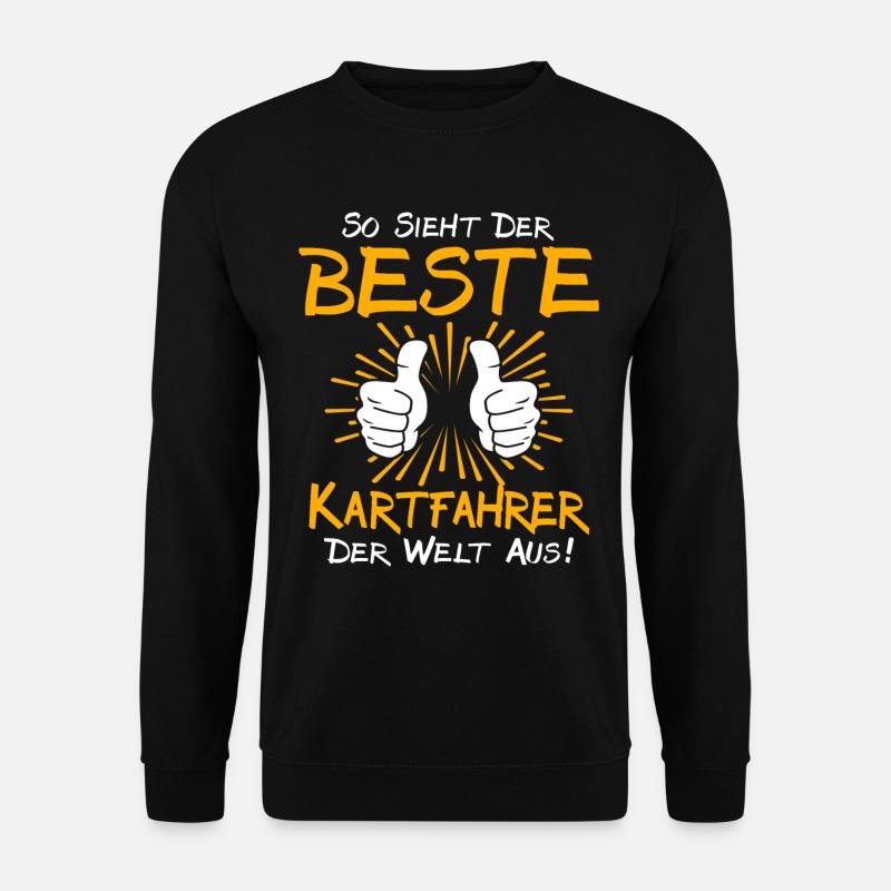 Kart Driver Gift Idea - Unisex Sweatshirt - black