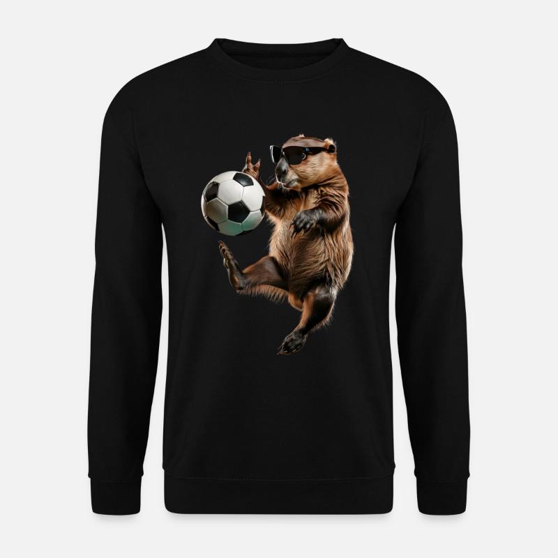 Biber - Unisex Pullover - Schwarz