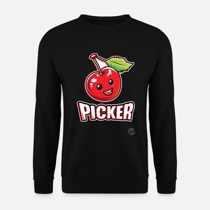 Cherry Picker - Unisex Pullover - Schwarz