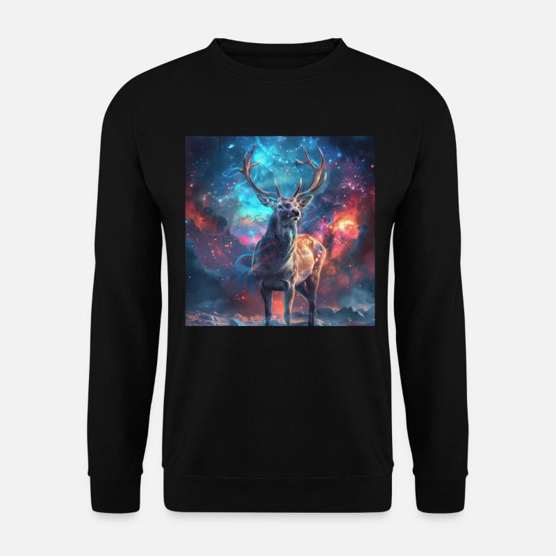 Roe deer - Unisex Sweatshirt - black