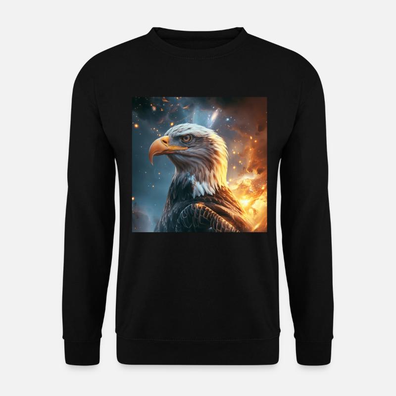 Eagle - Unisex Sweatshirt - black