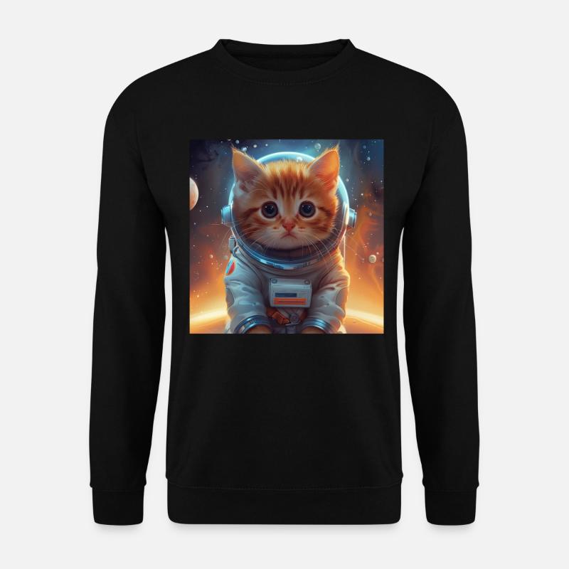 Chat - Sweat-shirt Unisexe - noir