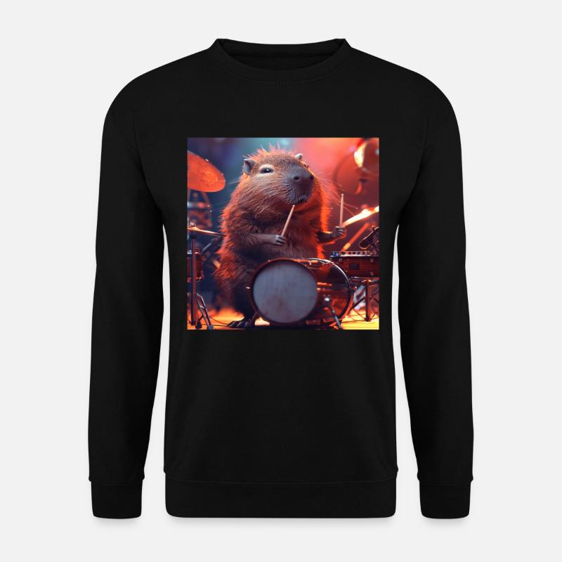 Capybara - Unisex Sweatshirt - black