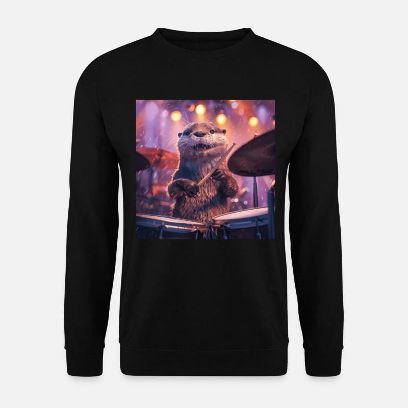 Otter - Unisex Pullover - Schwarz