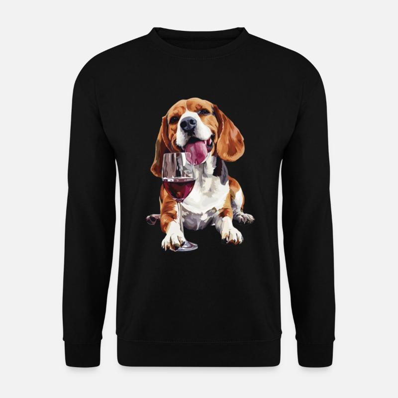 Beagle - Unisex Pullover - Schwarz