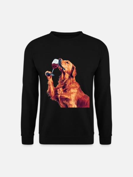 Golden Retriever - Unisex Sweatshirt - black