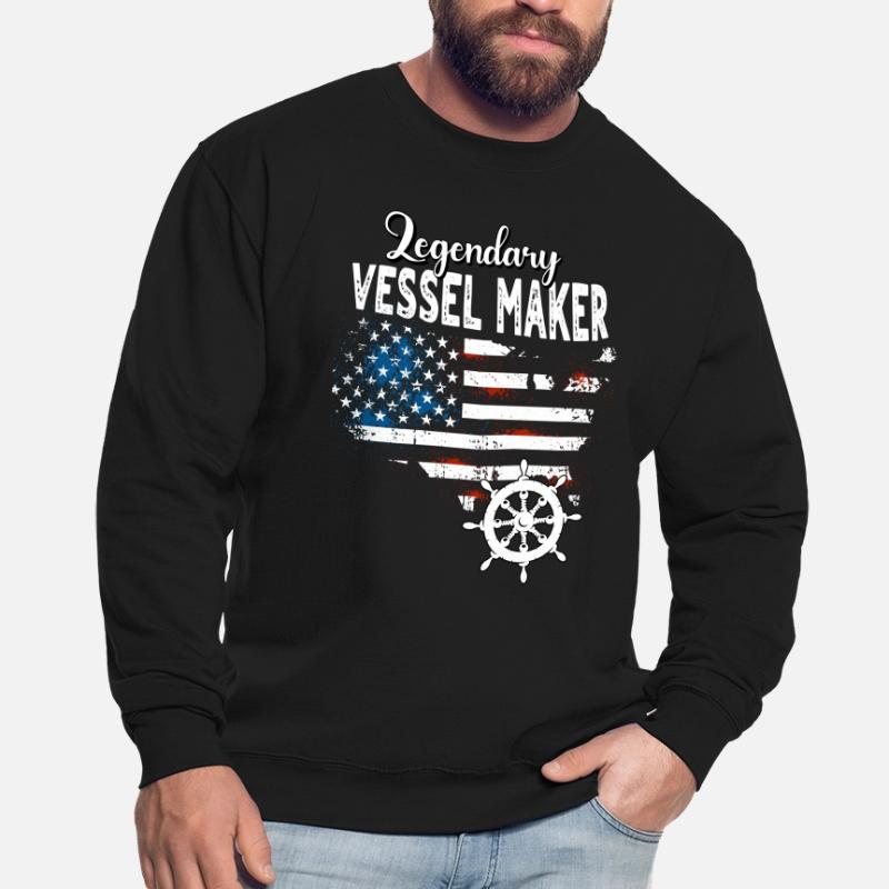 Constructeurs navals US Sweat-shirt Unisexe