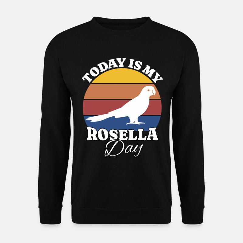 Rosella Parakeet Rosella - Unisex Sweatshirt - black