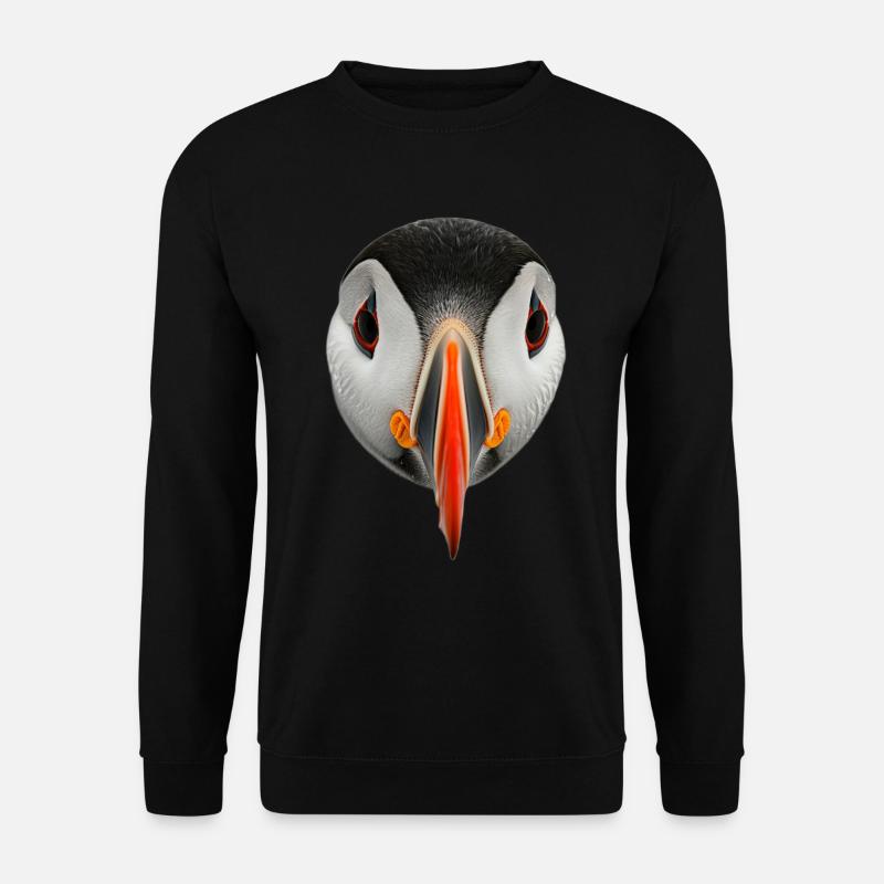 Papageitaucher - Unisex Pullover - Schwarz