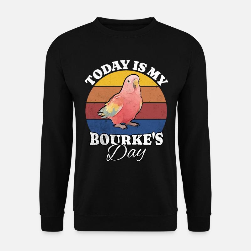 Bourkesittich Bourke's Parakeet - Unisex Sweatshirt - black