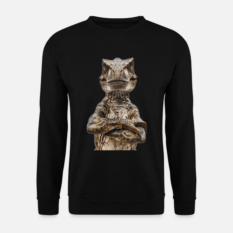 T-Rex - Unisex Pullover - Schwarz