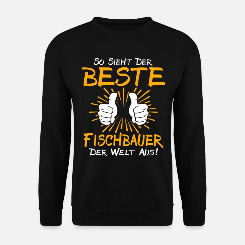 Fish Farmer Gift Idea - Unisex Sweatshirt - black
