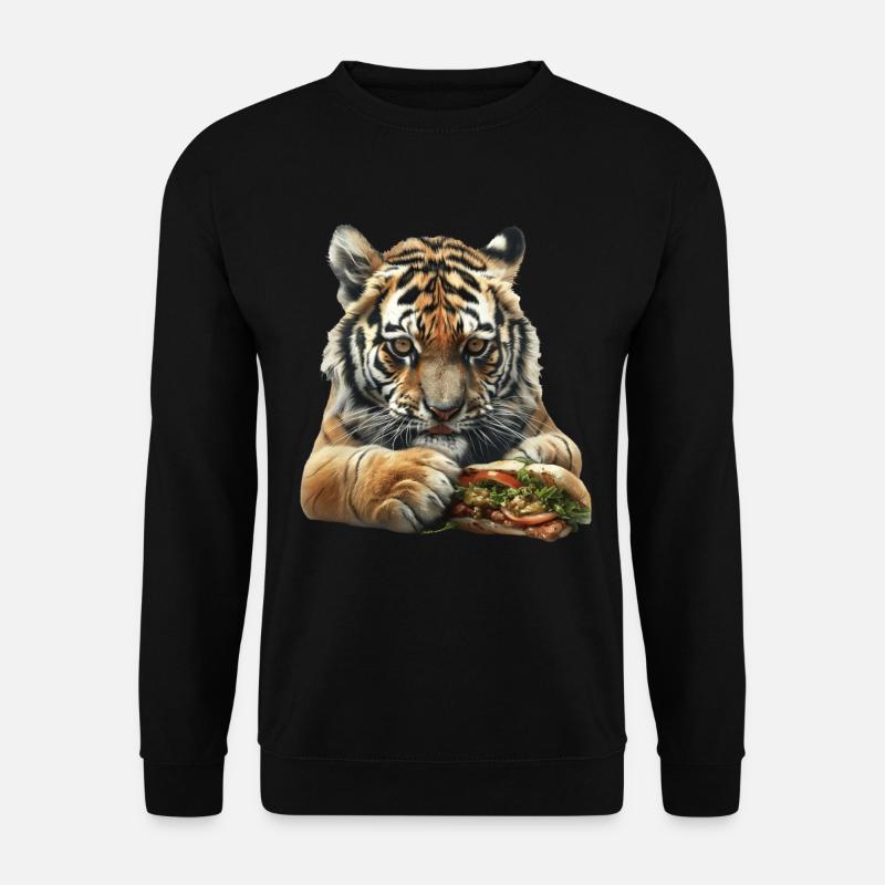 Tiger - Unisex Pullover - Schwarz